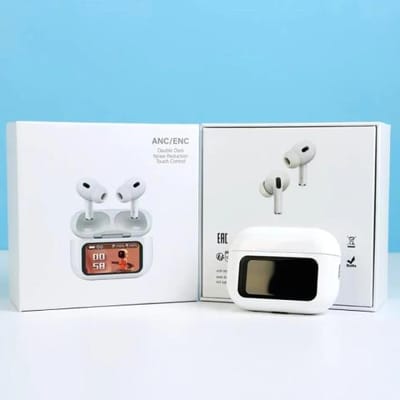 E9 Pro Touch AirPods with LED Display (ANC & ENC Supported)_img_5