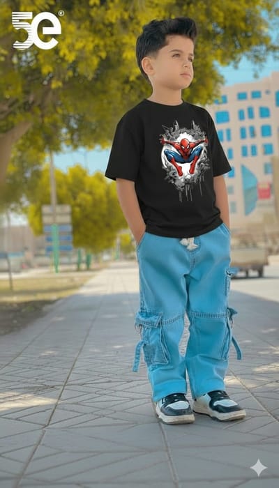 Boys Denim Pant and T-Shirt set_img_0