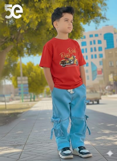Boys Denim Pant and T-Shirt set_img_3