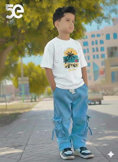 Boys Denim Pant and T-Shirt set_img_4