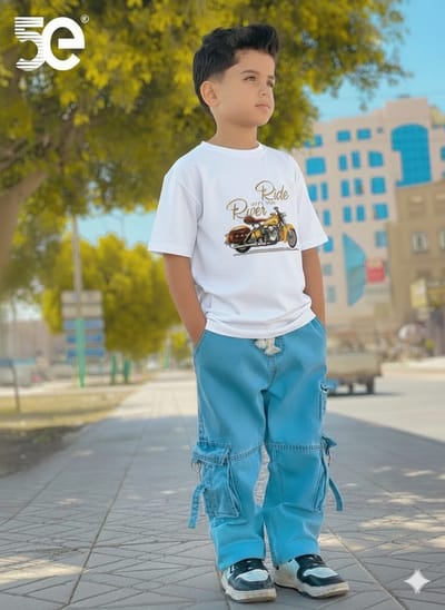 Boys Denim Pant and T-Shirt set_img_5