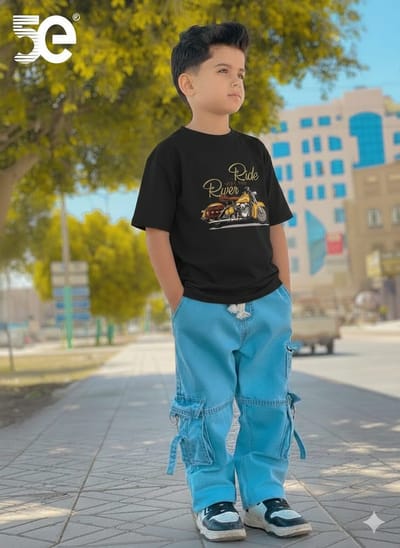 Boys Denim Pant and T-Shirt set_img_6