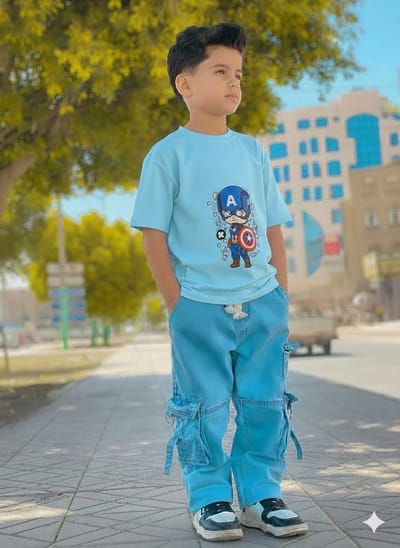 Boys Denim Pant and T-Shirt set_img_9