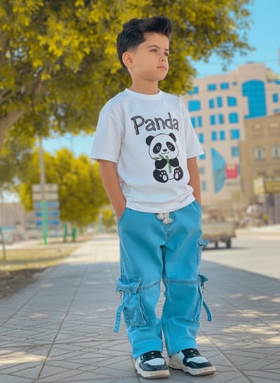 Boys Denim Pant and T-Shirt set_img_17