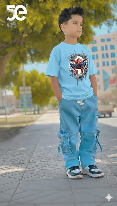 Boys Denim Pant and T-Shirt set_img_16