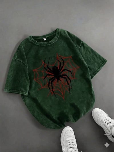 Offer Premium Acid Wash Drop Shoulder TShirt_img_7