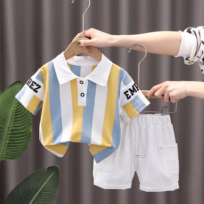 Baby Polo Shirt and Pant Set_img_4