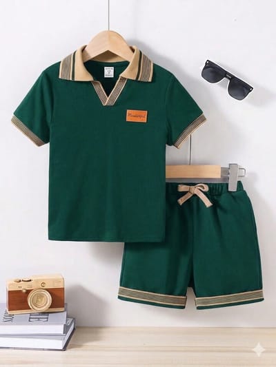 Baby Polo Shirt and Pant Set_img_0