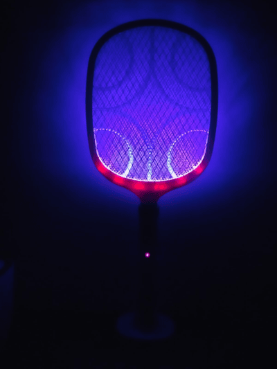 Joykaly YG-328 Rechargeable Mosquito Killer Bat with LED Light, High Voltage Circuit, Lithium Battery, Standing Fire, Type-C Charging, and Dual Switch_img_1