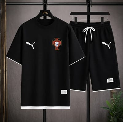 World Cup Mash T-Shirt and Short Pant Set_img_3