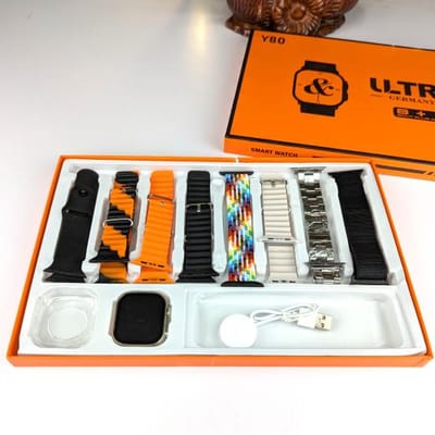 Y80 Ultra Smartwatch With 8 Strap_img_0