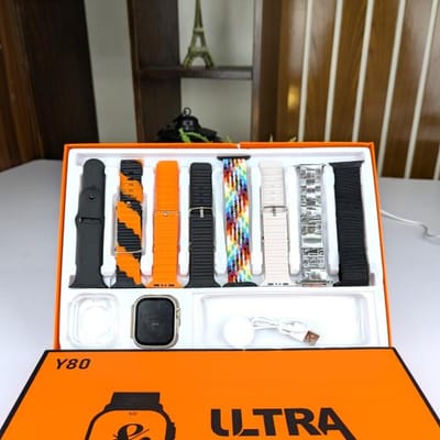 Y80 Ultra Smartwatch With 8 Strap_img_1