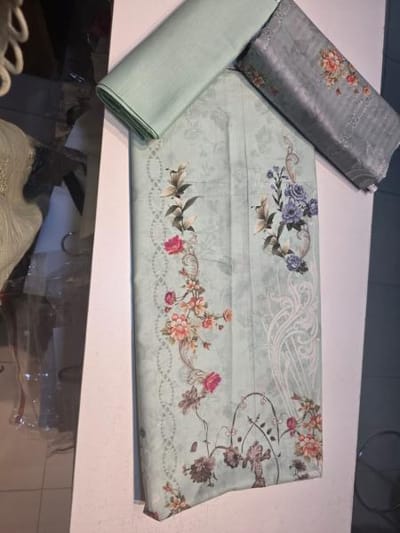 Premium Digital Printed Pakistani Cotton Three-Piece Collection_img_15