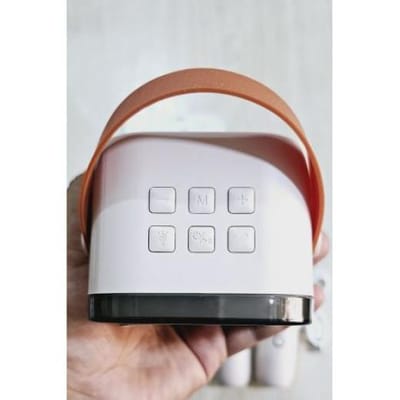 K12 RGB Karaoke Bluetooth Speaker with Two Microphone_img_2