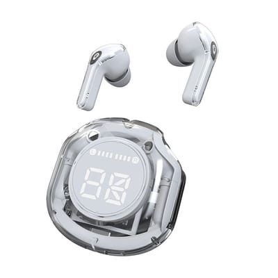 Ultrapods Pro True Wireless Earbuds with Display Transparent Design, Bluetooth 5.3_img_4