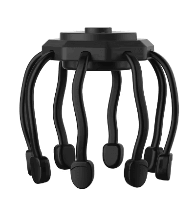 8 Heads Finger Vibrating Octopus Electric Scalp Head Massager Rechargeable Smart Vibration Spider Head Massage Tool_img_4