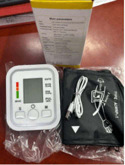 Digital Arm Blood Pulse Pressure Monitor Electric Voice Tonometer Meter Health Care 99 Memory Sets Household Sphygmomanometer_img_1