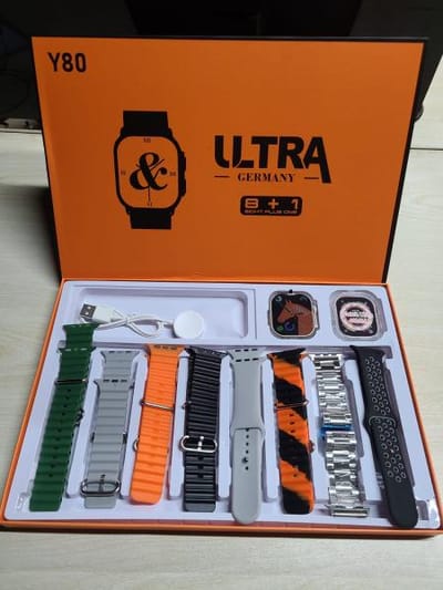 Y80 Ultra Smartwatch With 8 Strap_img_2
