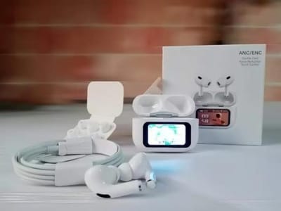 E9 Pro Touch AirPods with LED Display (ANC & ENC Supported)_img_2